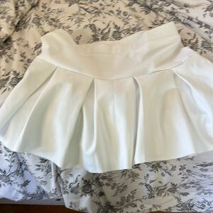 Mini shirt in white